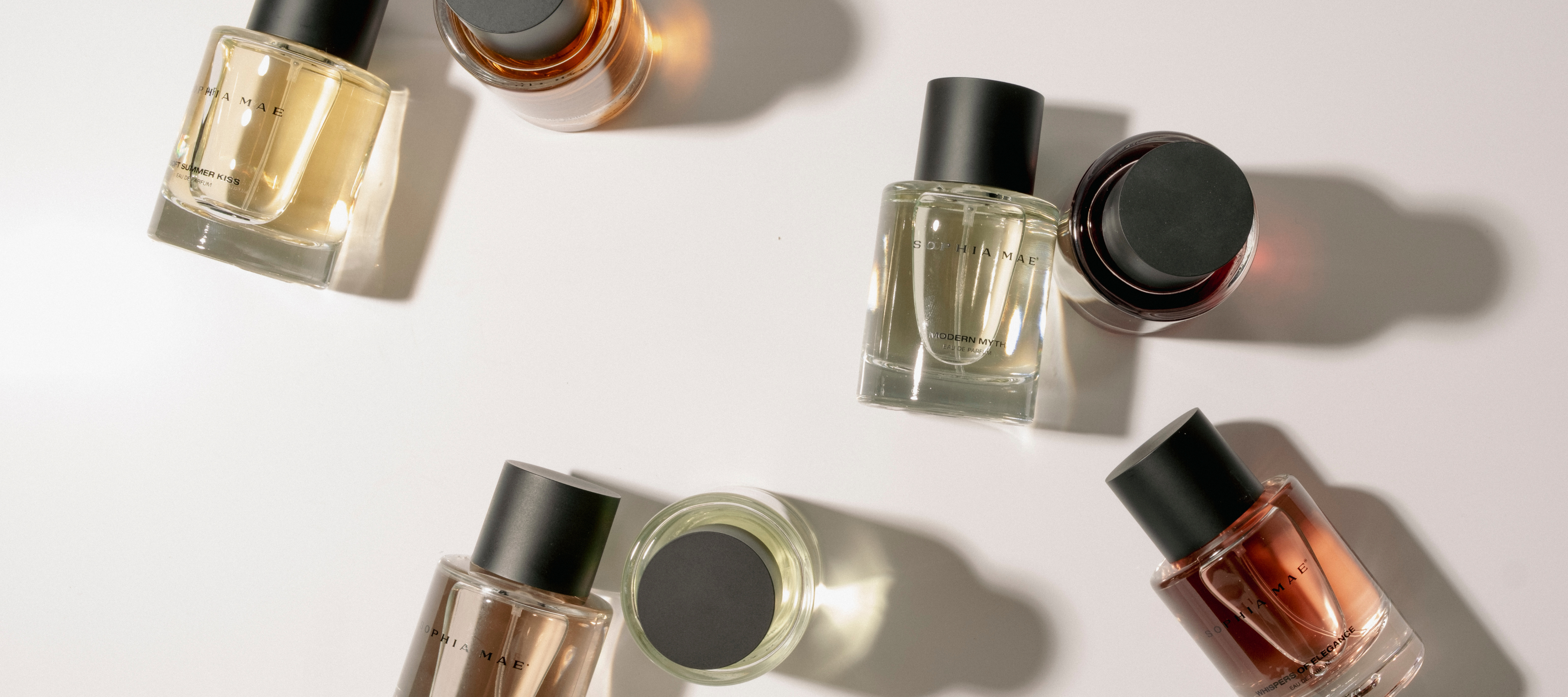 Unique eau de parfums SOPHIA MAE.