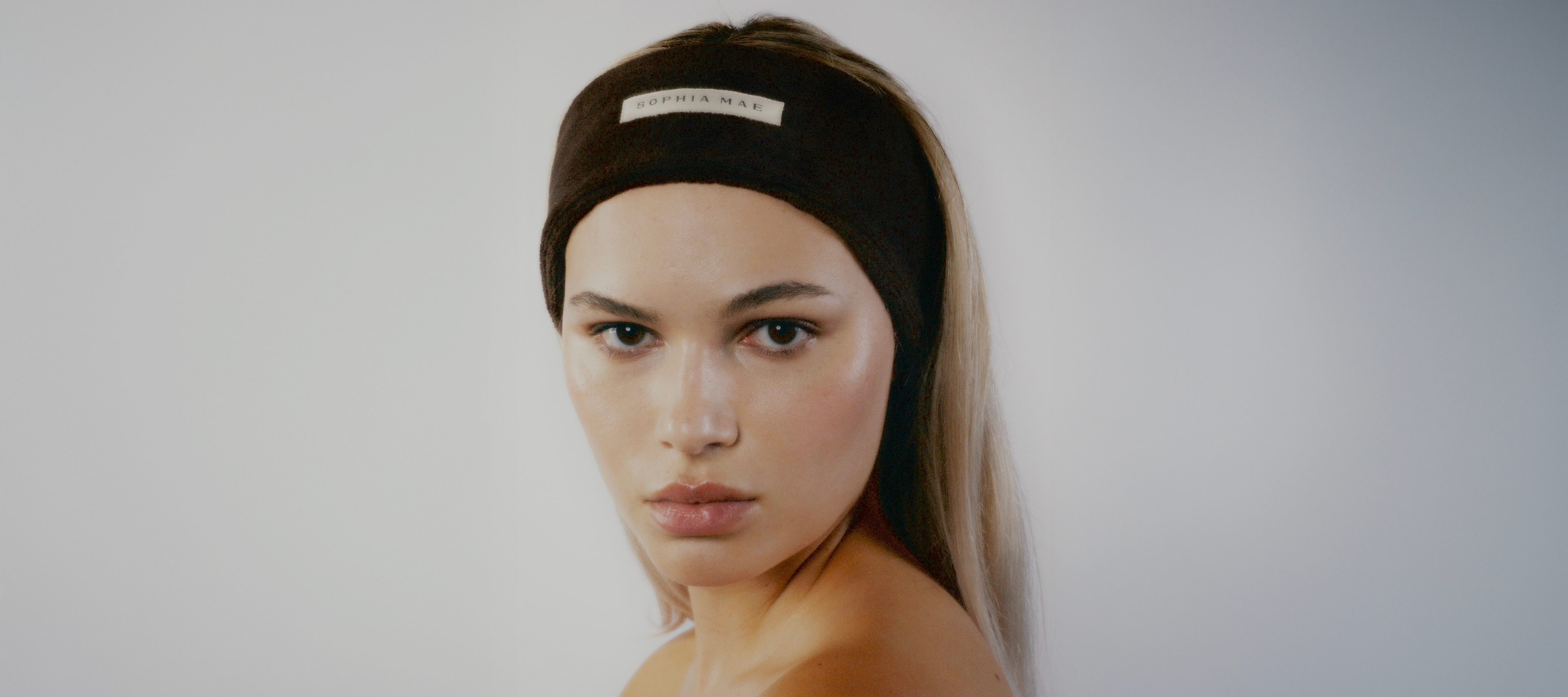 Headband makeup routine