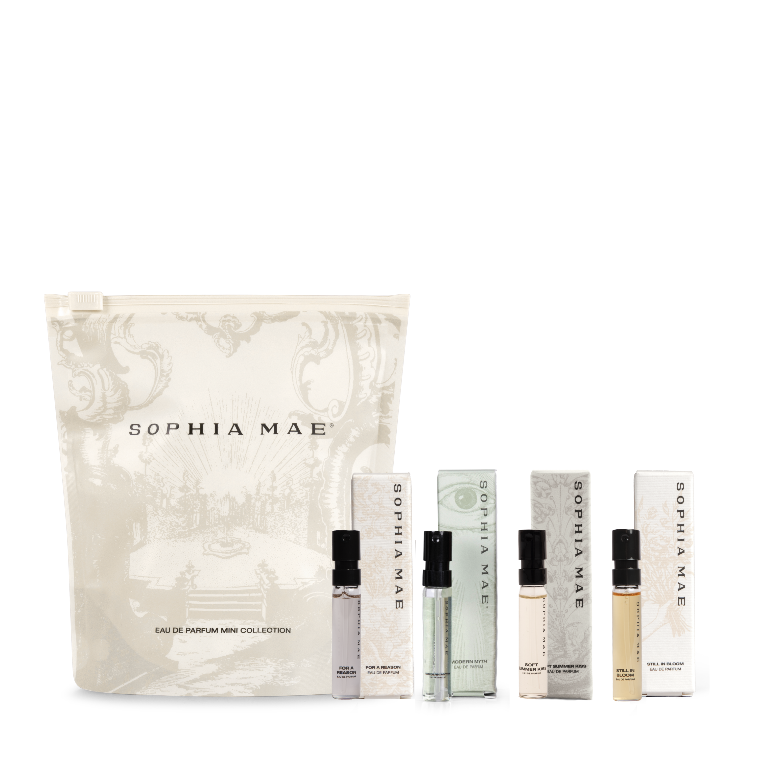 Fou eau de parfum samples SOPHIA MAE.