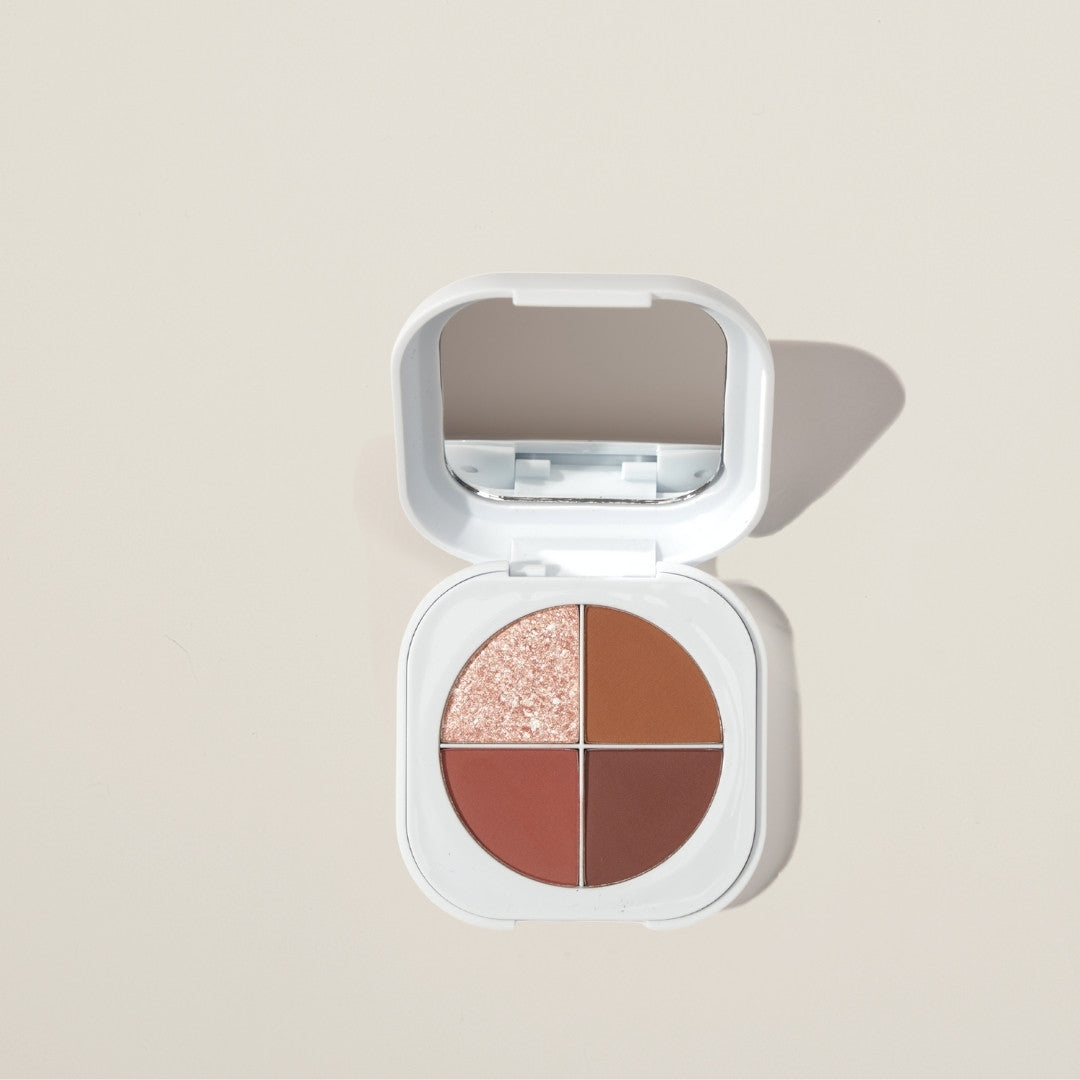 Brown eyeshadow palette from SOPHIA MAE.