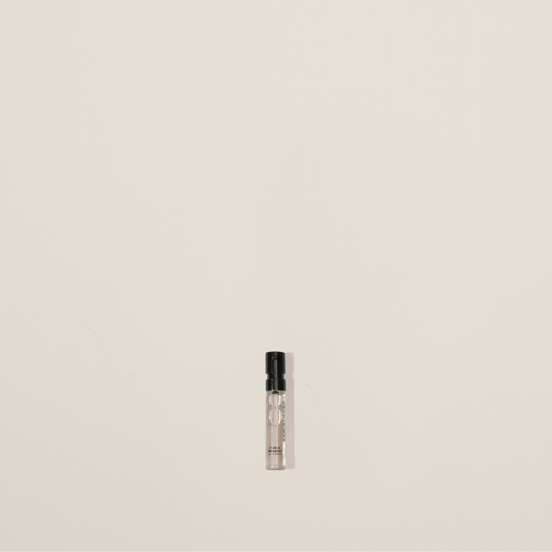 For a Reason eau de parfum tester with cotton, jasmine, amber, and musk for a warm, layered, and sensual fragrance experience.