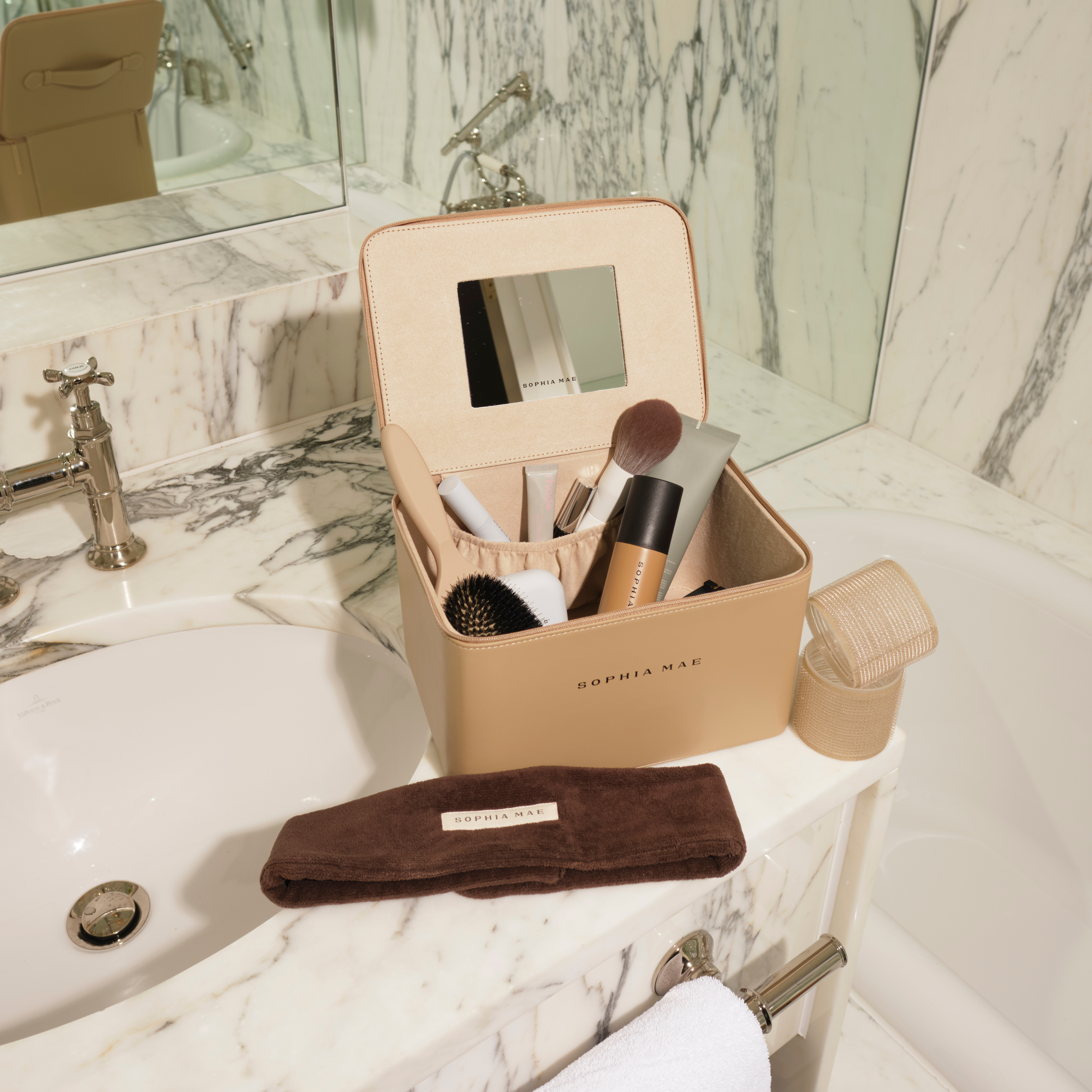Cosmetic makeup case for all your essentials.