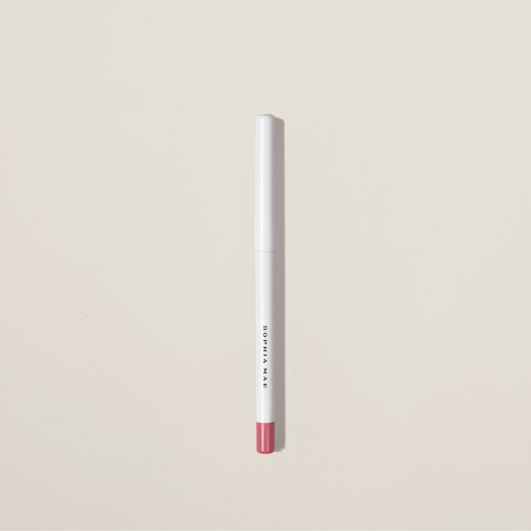 Sharp Lip Liner frosted pink.