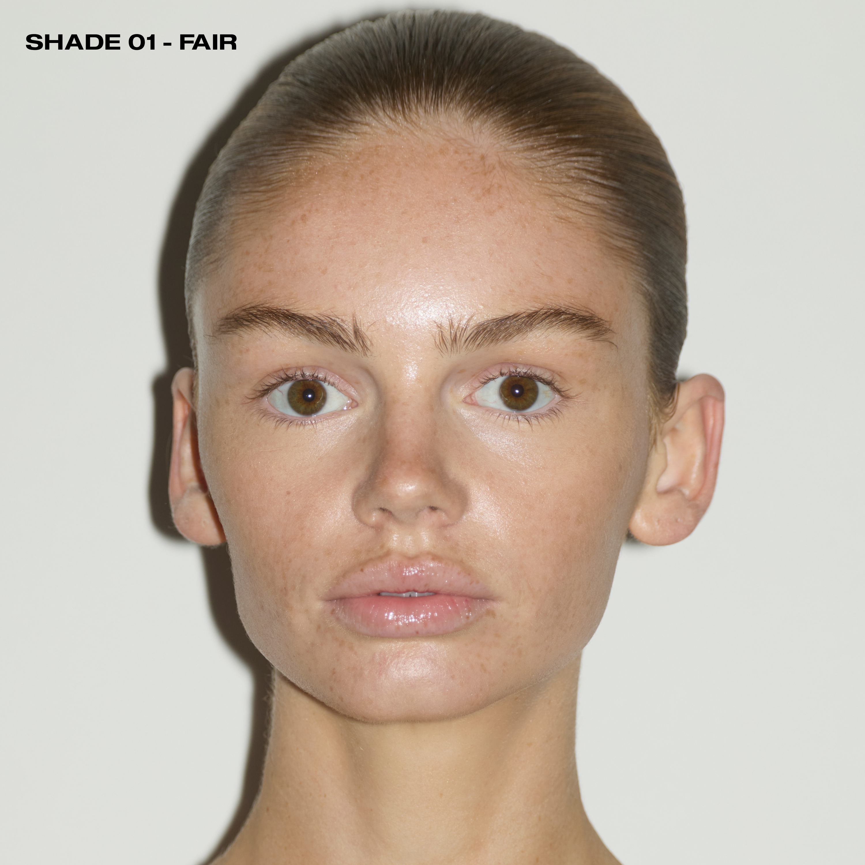 SOPHIA MAE'S Skin Tint shade 01 - Fair on model.