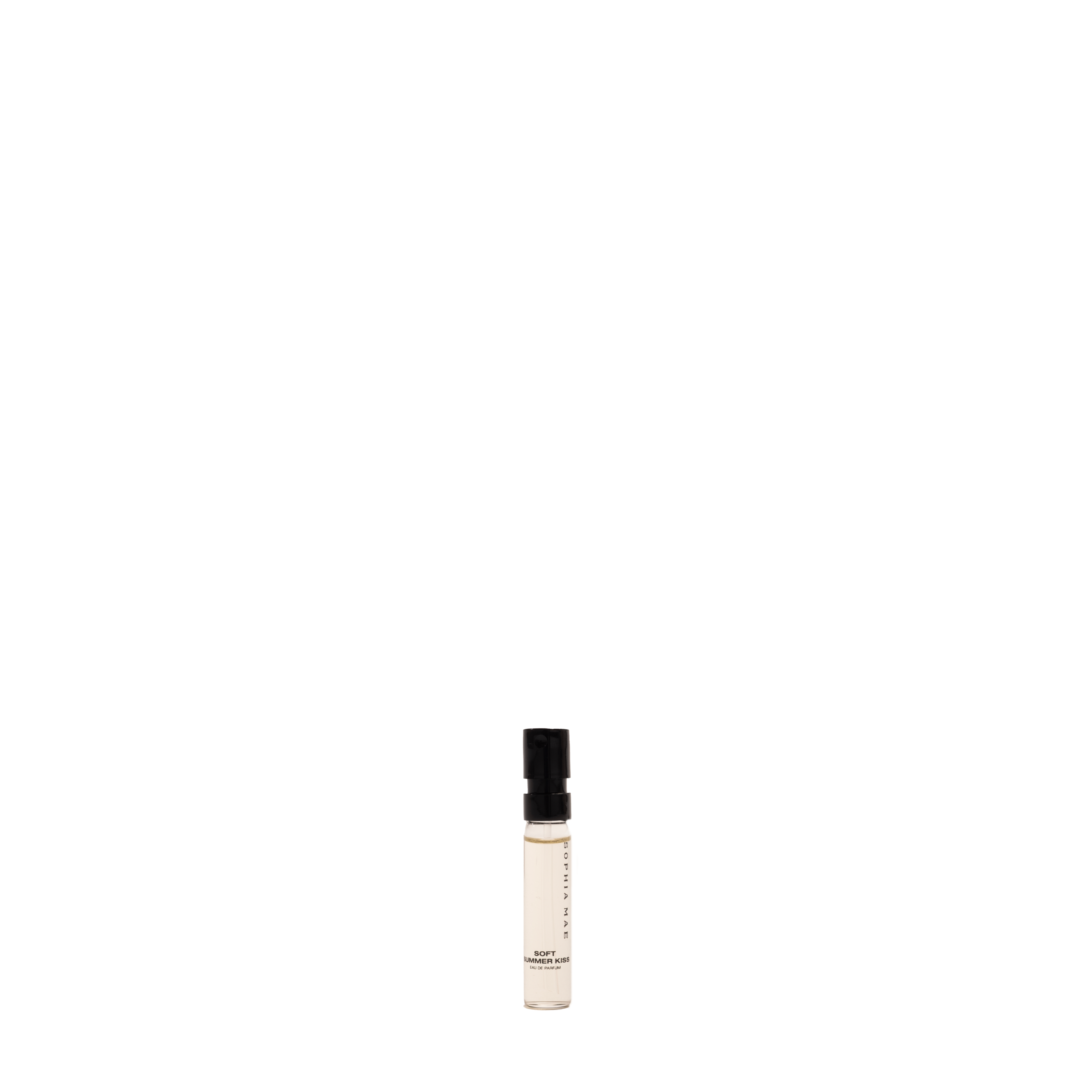Mini fragrance sample with creamy notes of vanilla, tonka bean and maple nut for a nostalgic summer feel.