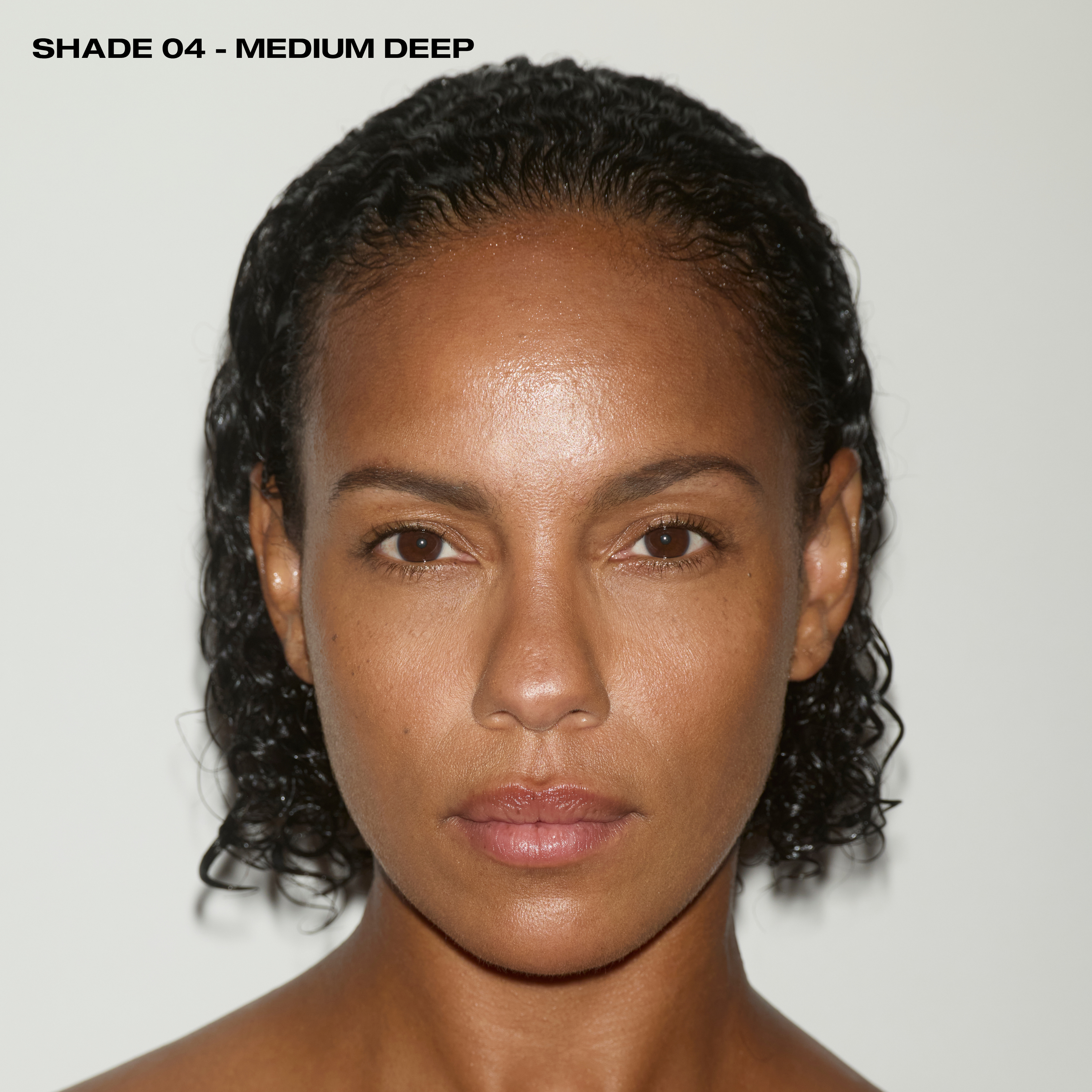 SOPHIA MAE'S Skin Tint shade 04 - Medium Deep on model.