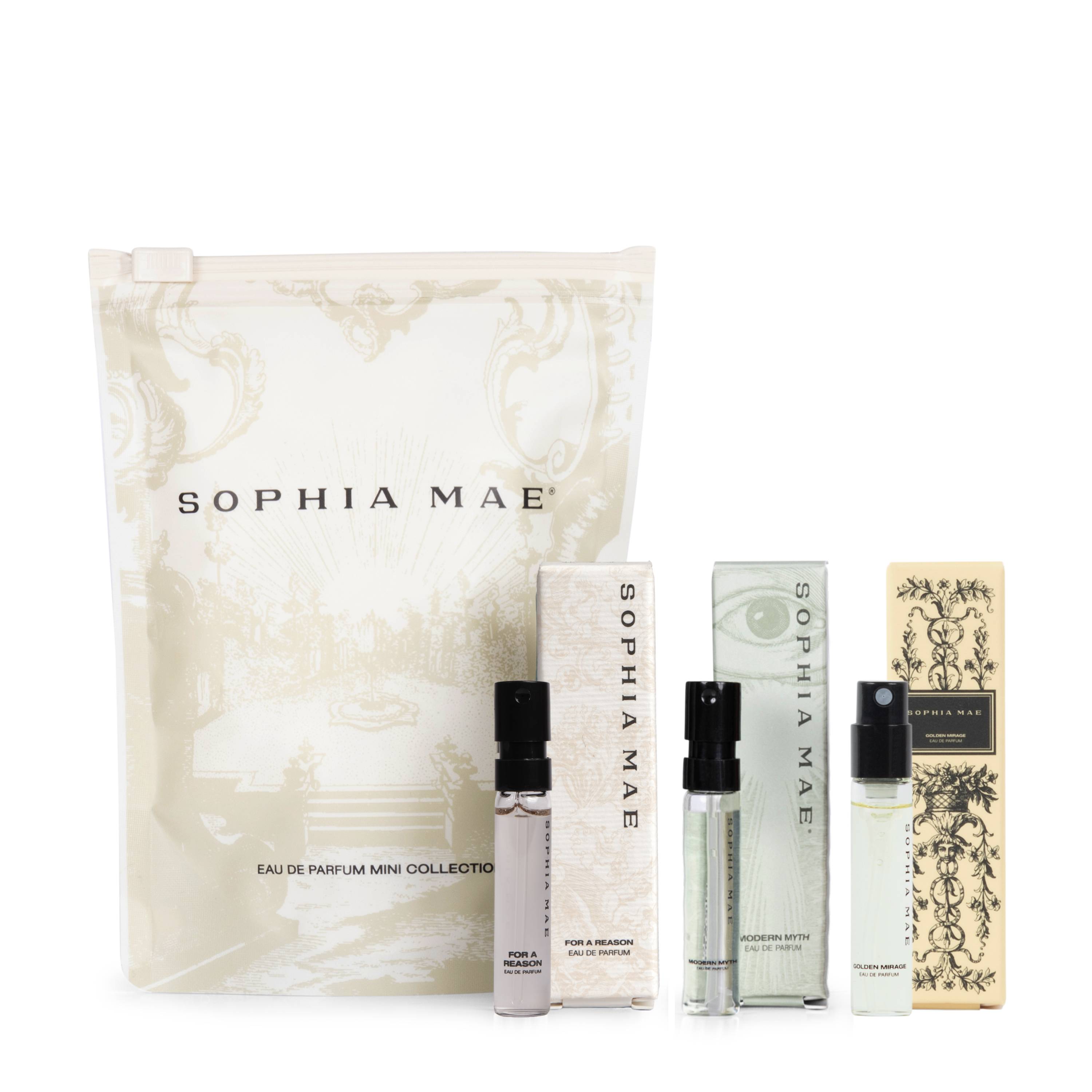 Everyday selection perfumes from SOPHIA MAE.