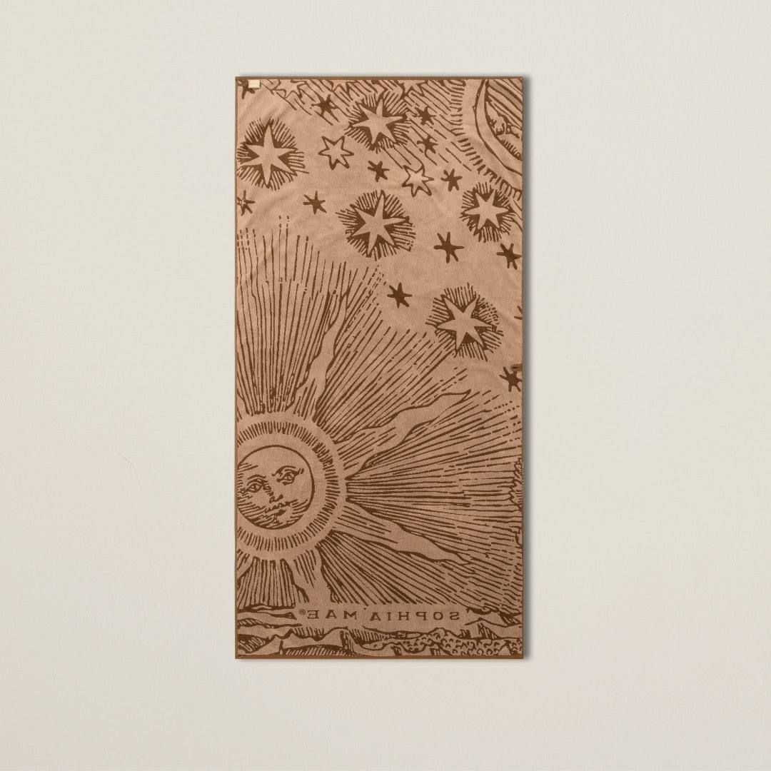 Luxurious beach towel from SOPHIA MAE.