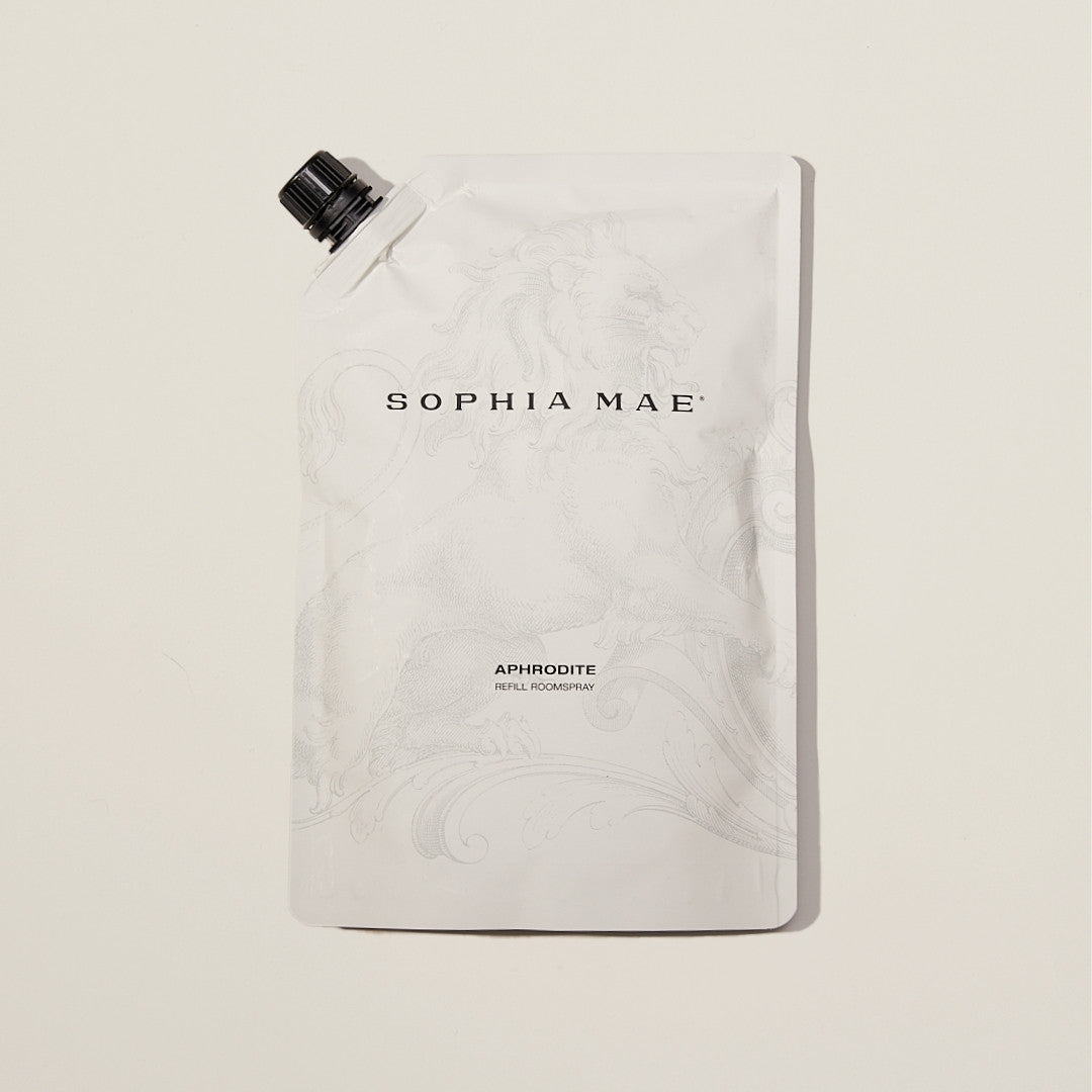 SOPHIA MAE Aphrodite home fragrance refill in convenient packaging.