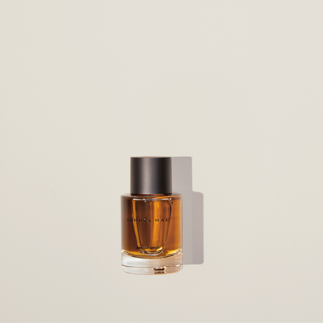 Arctic Spice eau de parfum (50 ml) – a cozy winter fragrance with cardamom, musk, amber, and vanilla for a warm, nostalgic scent experience.