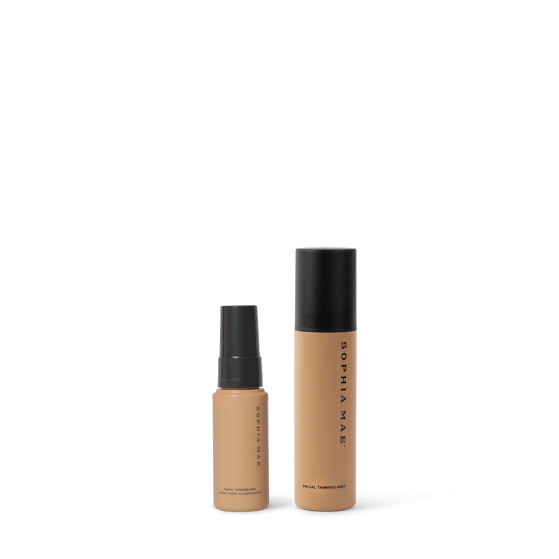 Luxurious mini self tanner for face.