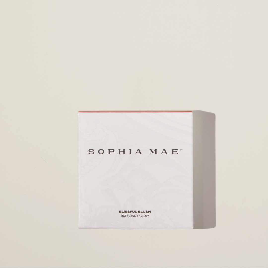 Hydrating cream blush with radiant finish – Blissful Blush by SOPHIA MAE offers long-lasting glow and skin-loving ingredients.