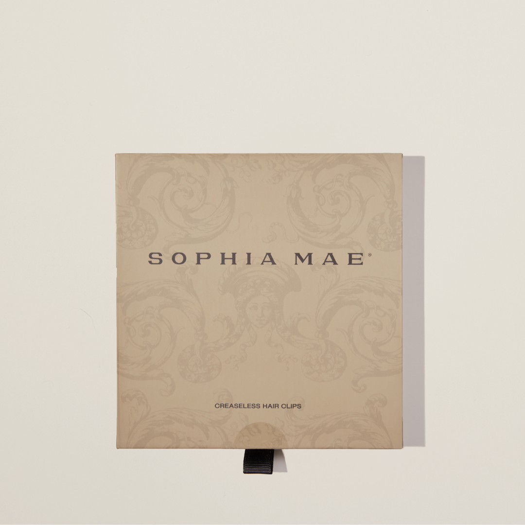 Perfect Hair bundle maxi by SOPHIA MAE with velcro rollers and clips for volume.