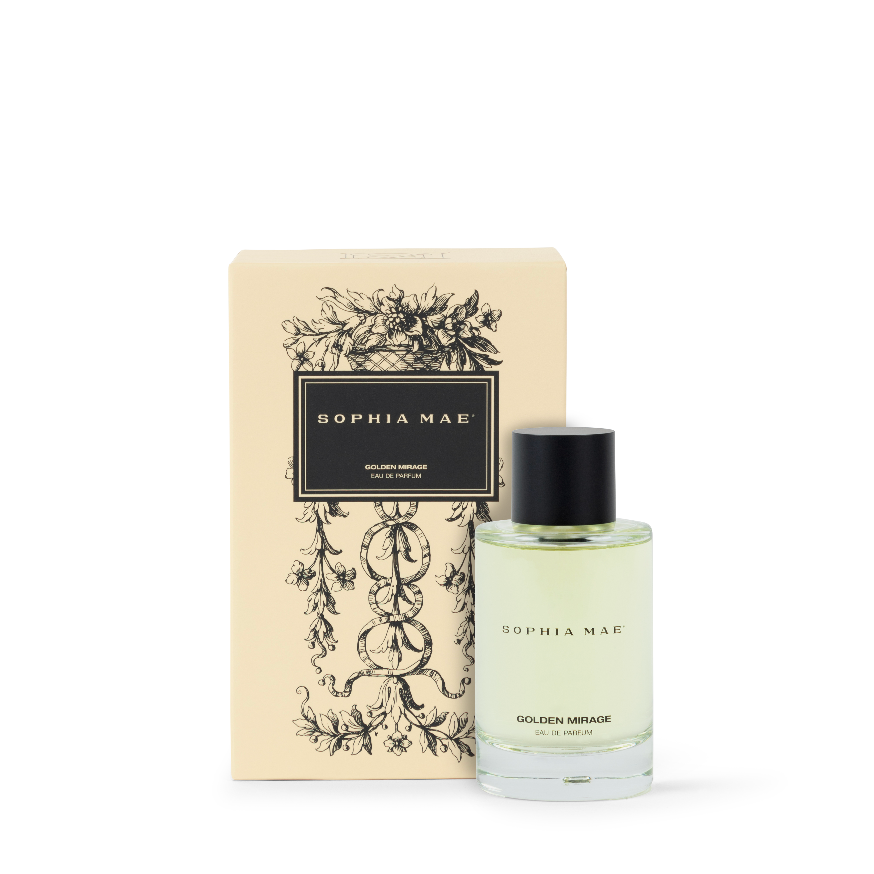 GOLDEN MIRAGE EAU DE PARFUM | SOPHIA MAE by Monica Geuze
