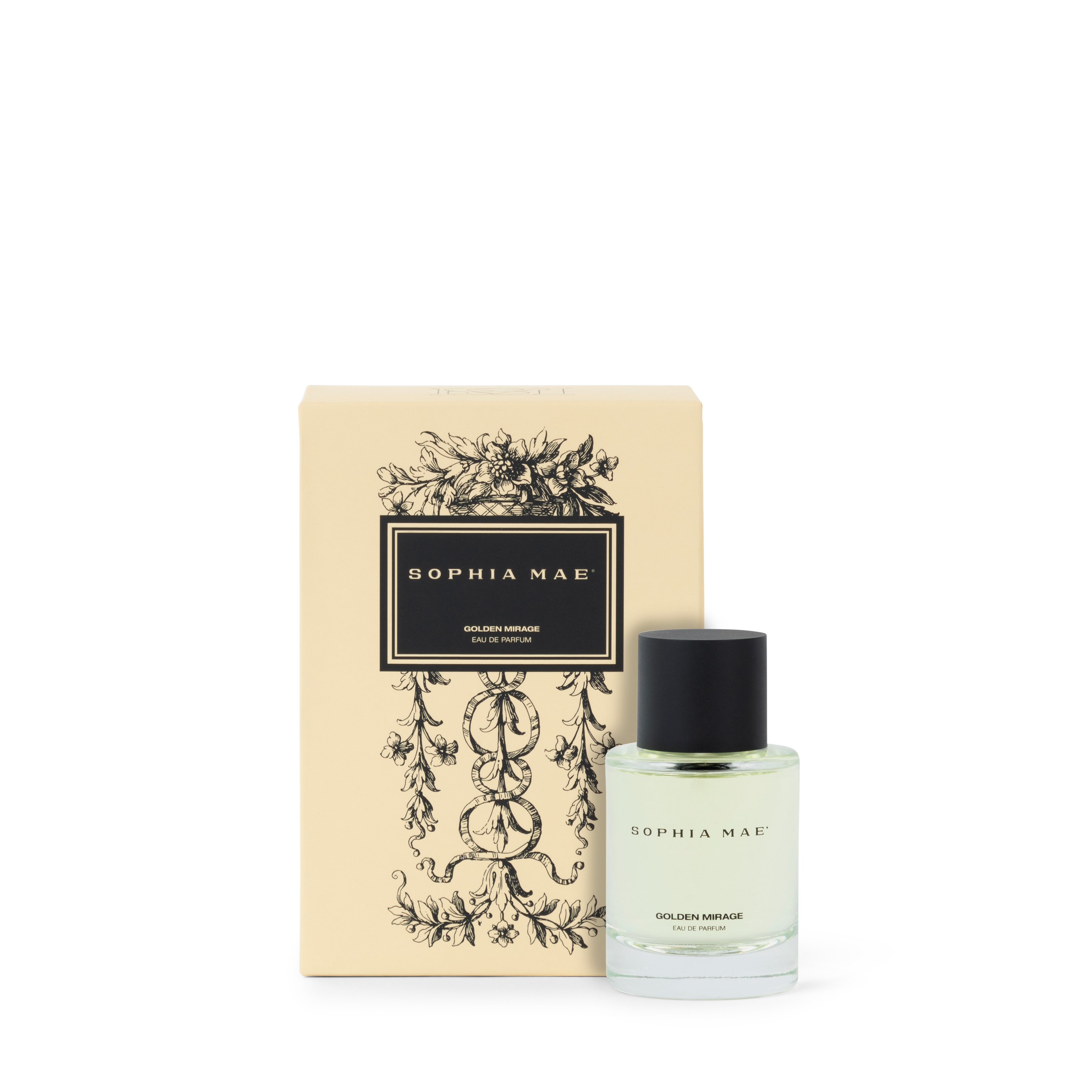 GOLDEN MIRAGE EAU DE PARFUM | SOPHIA MAE by Monica Geuze