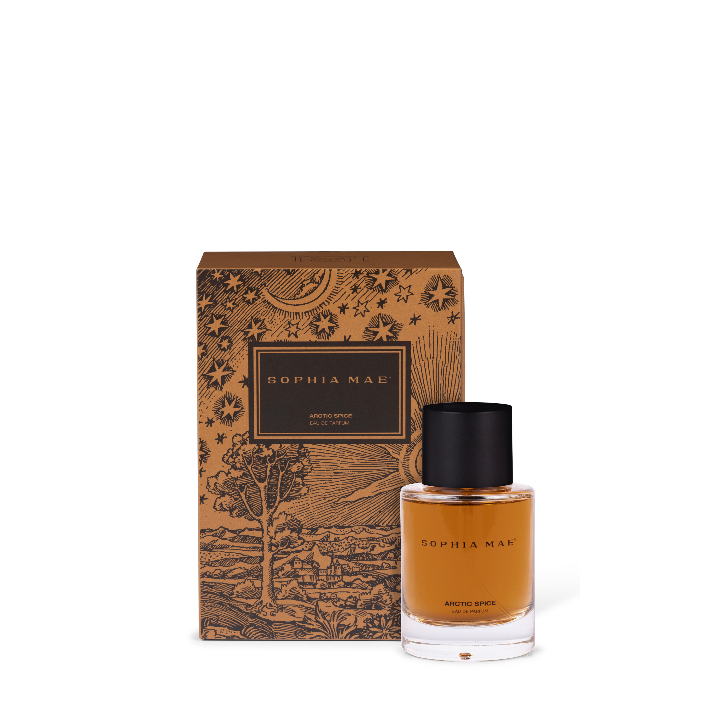 Arctic Spice eau de parfum packaging