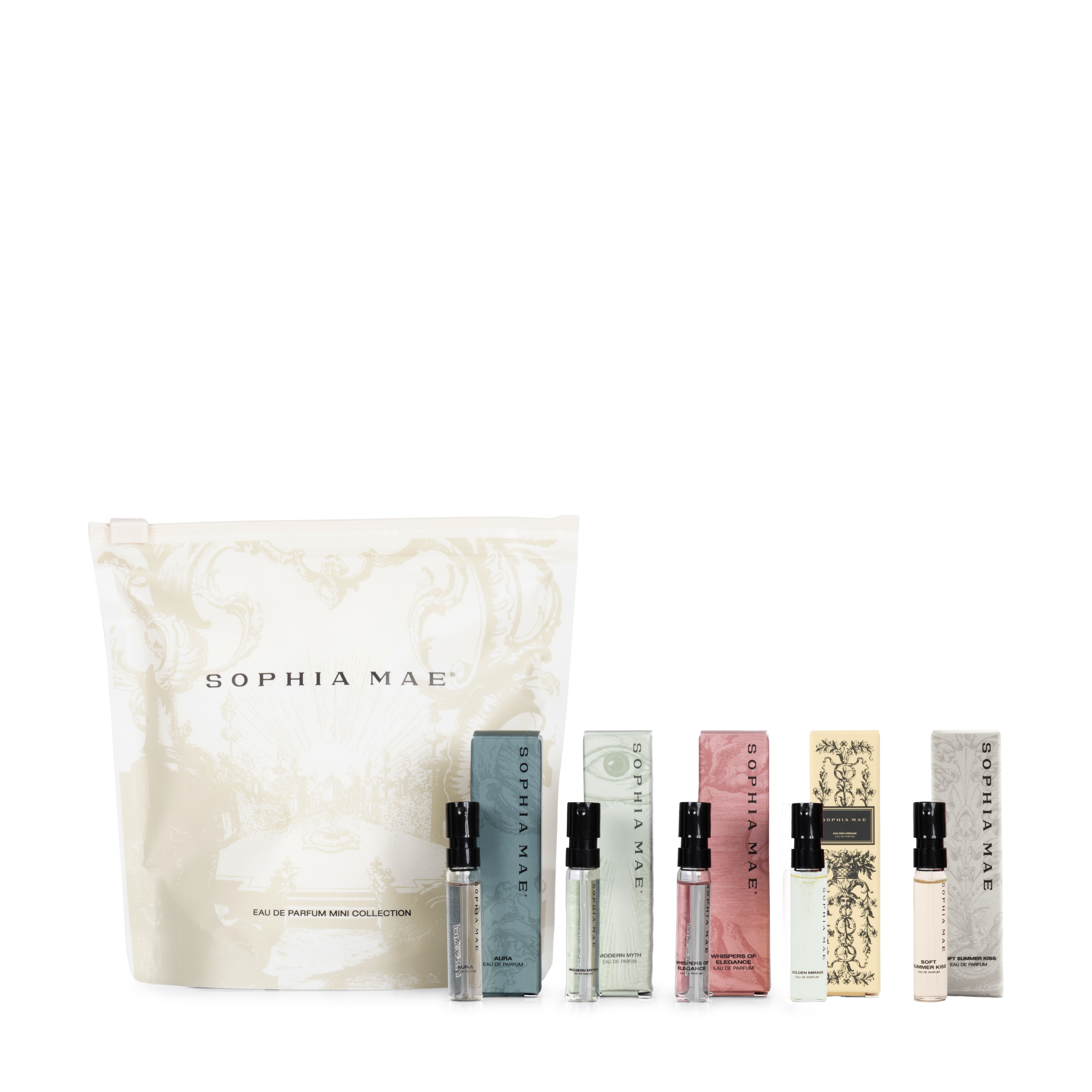 Five eau de parfum samples