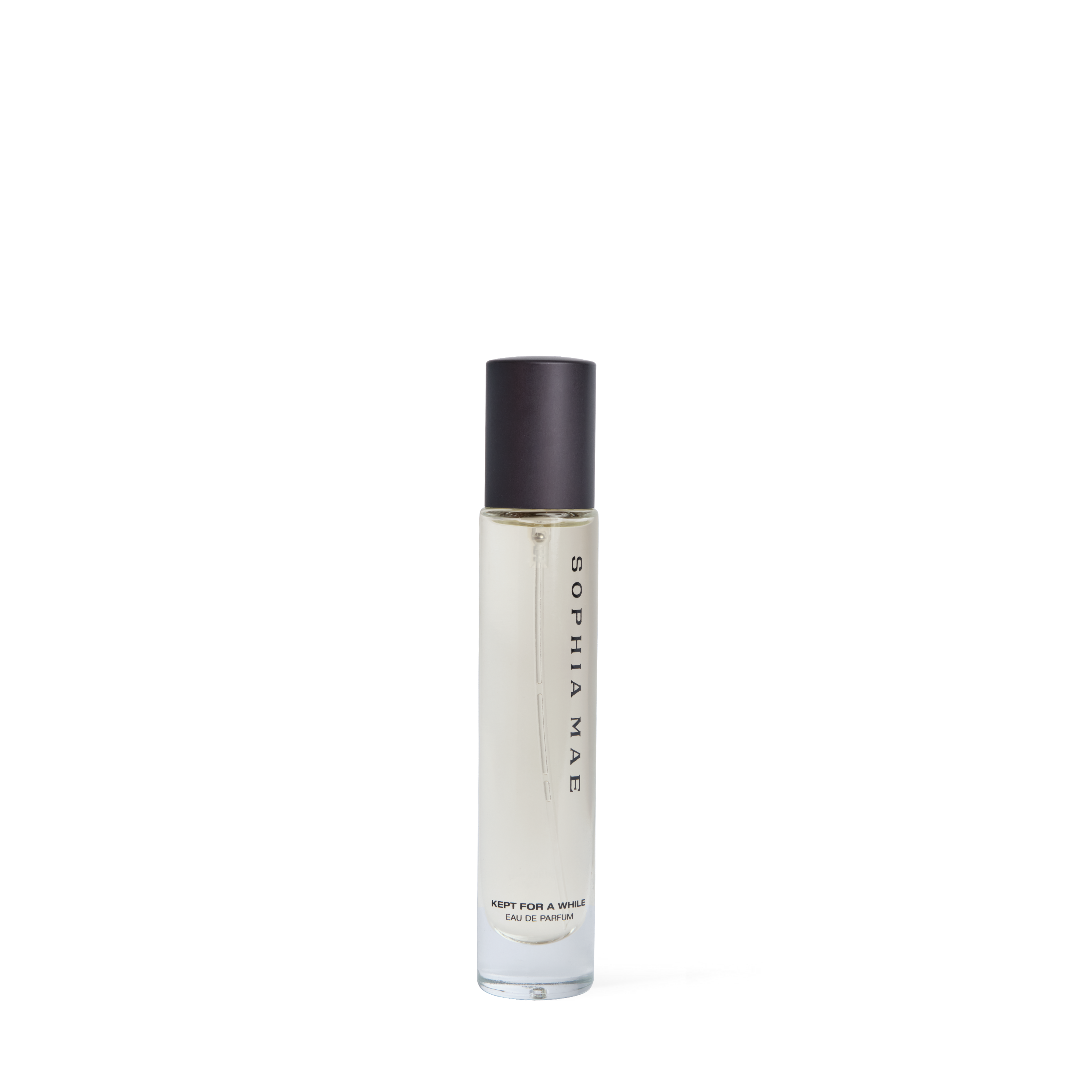 Kept for a While eau de parfum 15 ml met transparante achtergrond.
