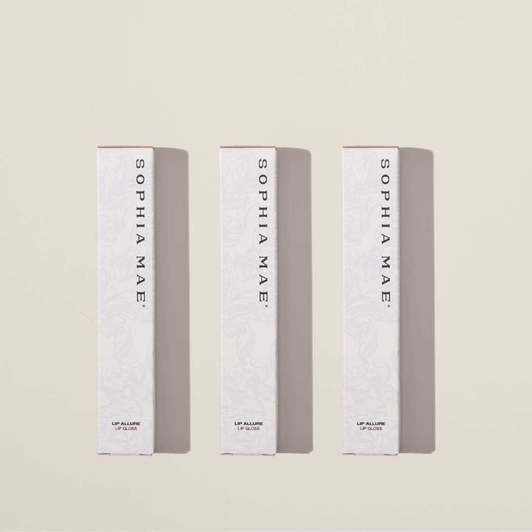 Luxurious lip gloss set for girls.