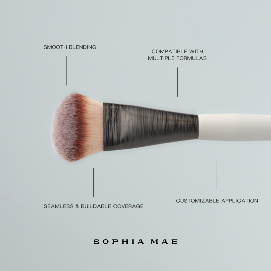 SOPHIA MAE foundation brush.