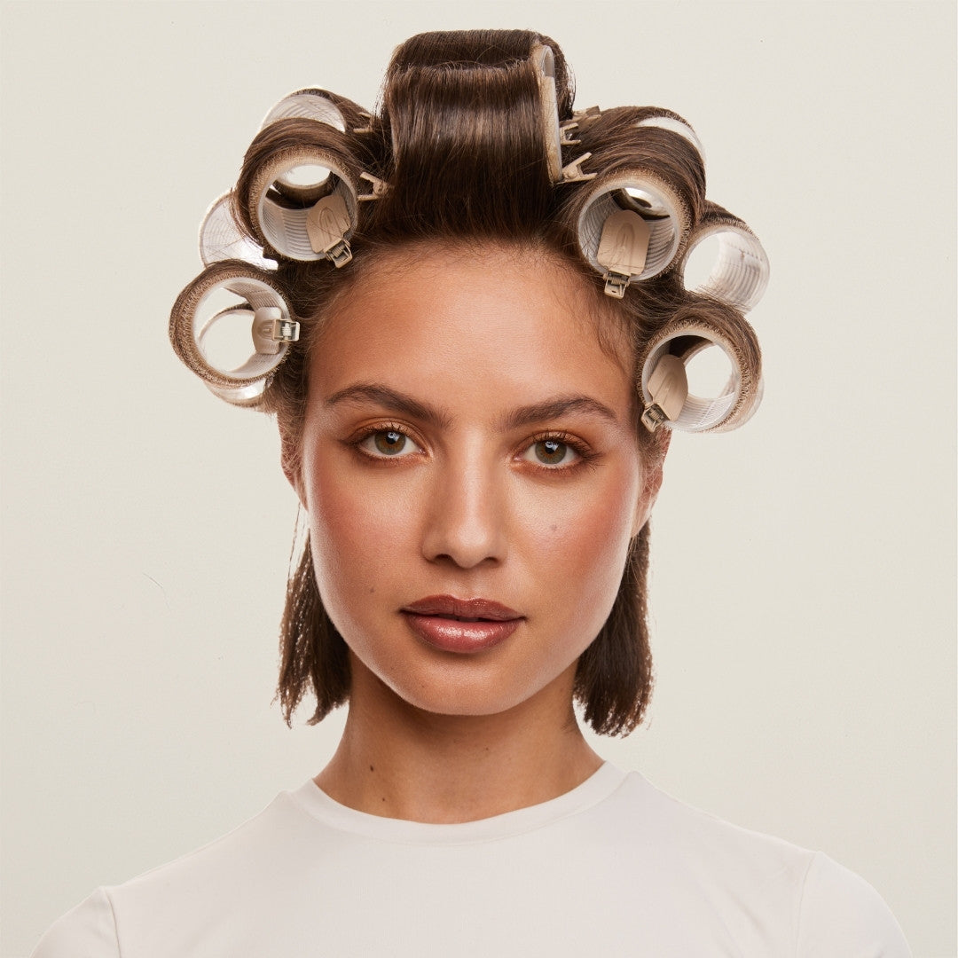 Precious Pins creaseless clips – multipurpose hair accessories designed to protect your style during makeup, skincare, or roller use.