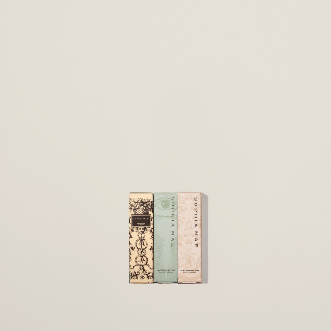 SOPHIA MAE summer fragrances, light, floral fragrances perfect for warm days and bright moods.