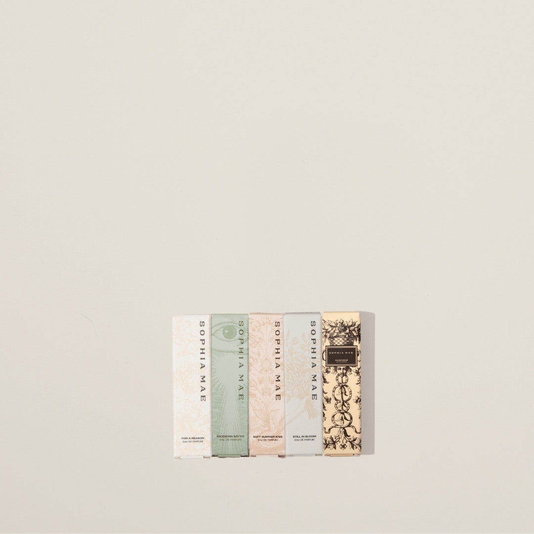 Five samples SOPHIA MAE.