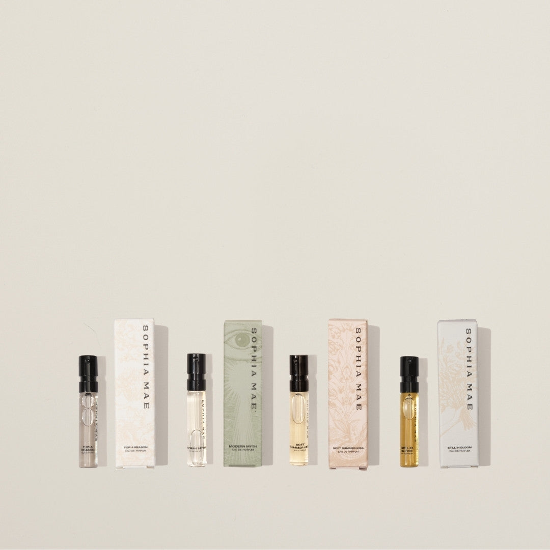 Four perfume samples SOPHIA MAE.
