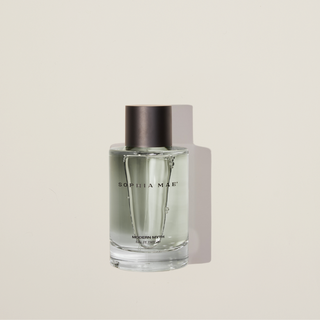 Modern Myth fragrance – contemporary, long-lasting perfume with sensual musk and creamy coconut for an elegant and distinctive year-round scent.