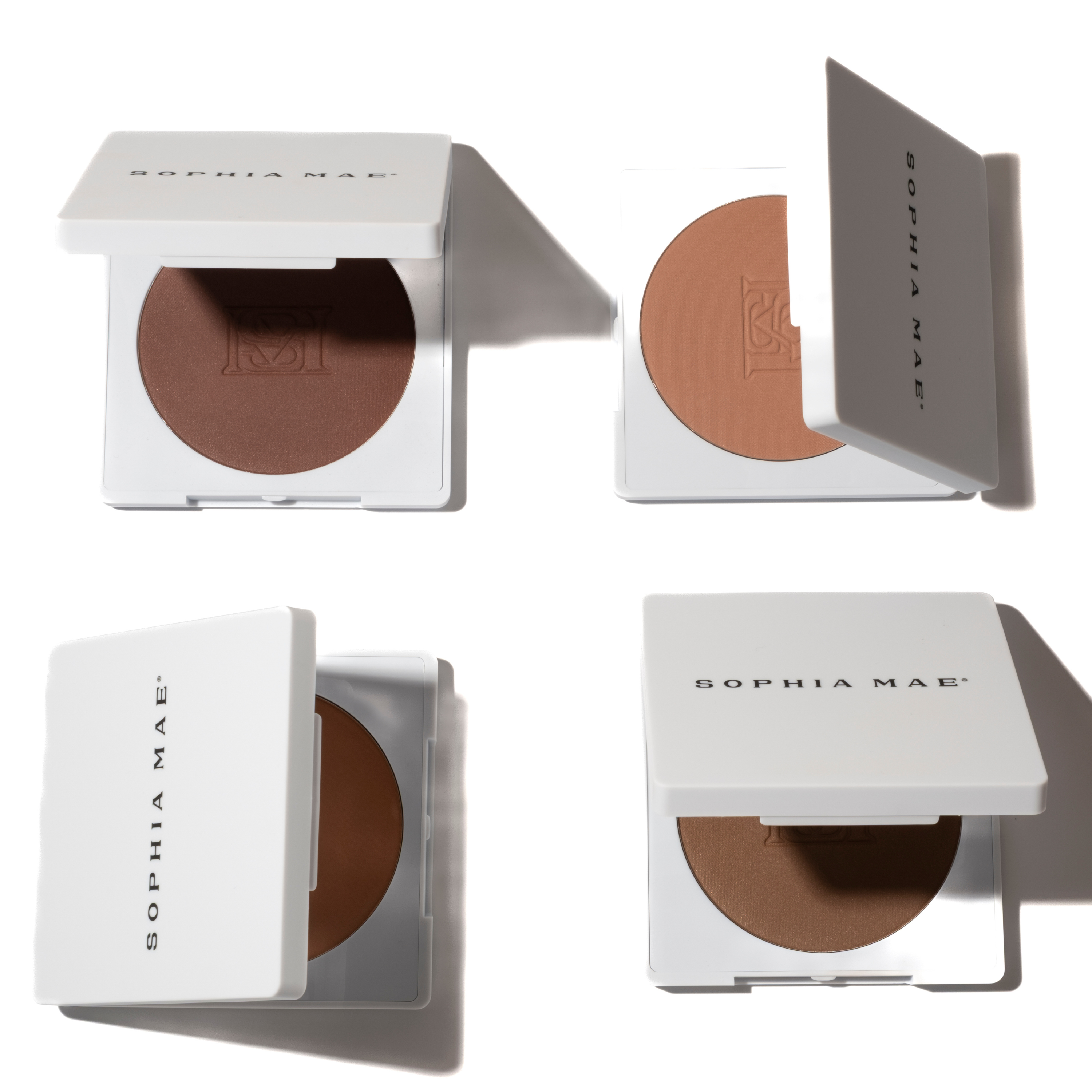 Matte bronzer with a soft, creamy formula in a medium shade.