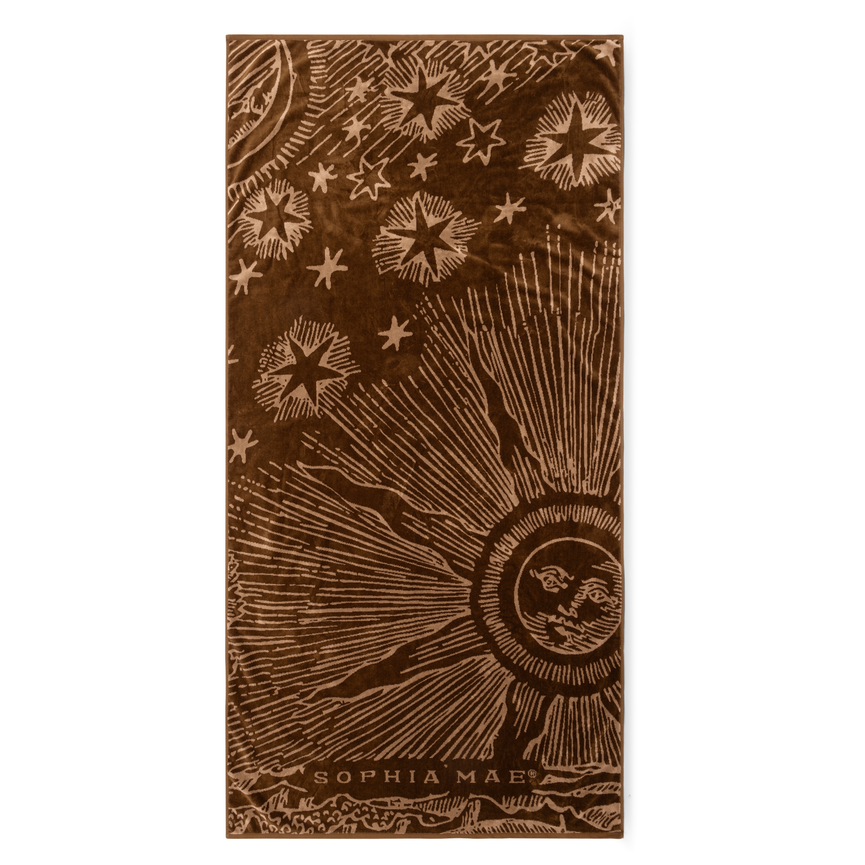 beach towel with print