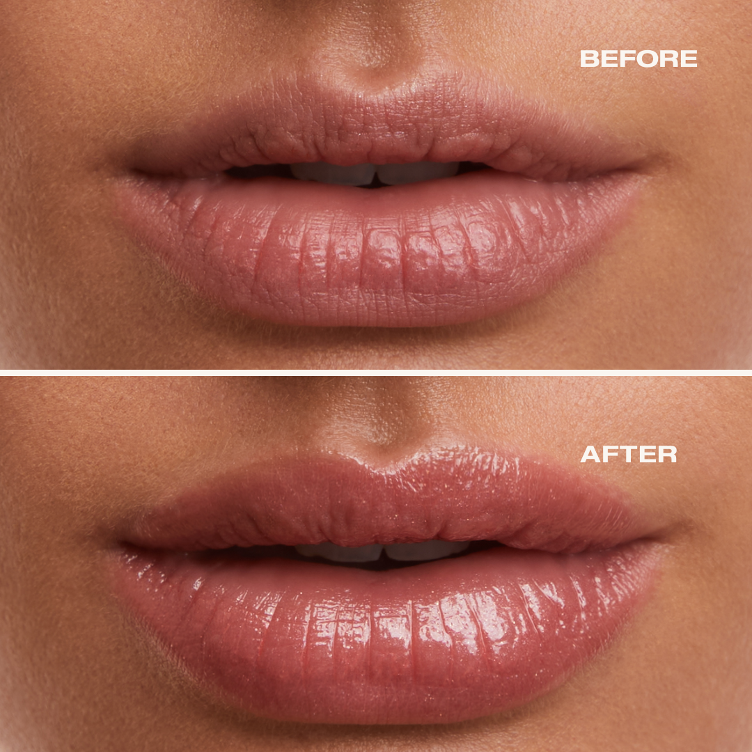 Plumping Lip Allure gloss – luxurious, non-sticky lip gloss with visible volume and dimensional shine in three wearable shades.