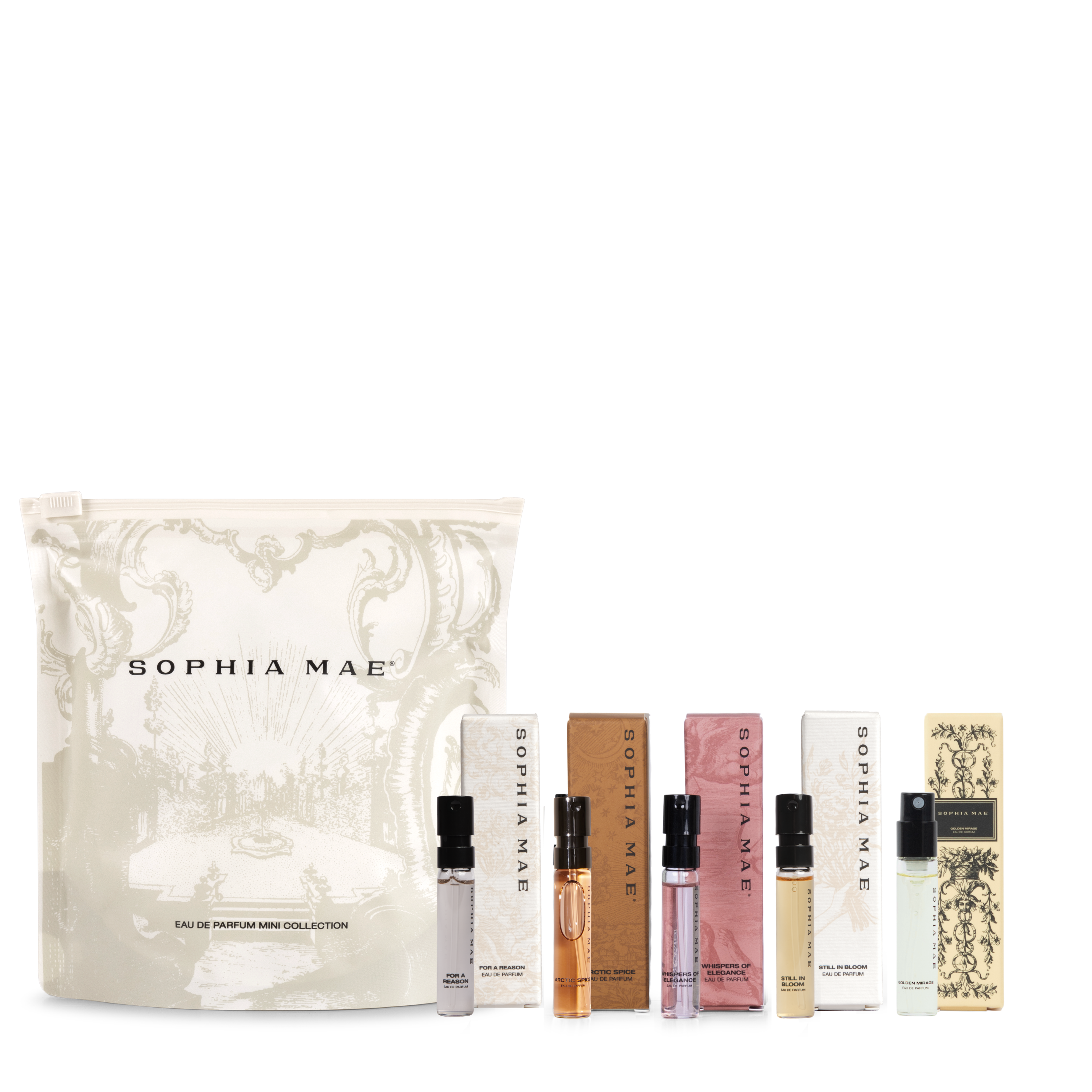 Refined selection perfumes from SOPHIA MAE.