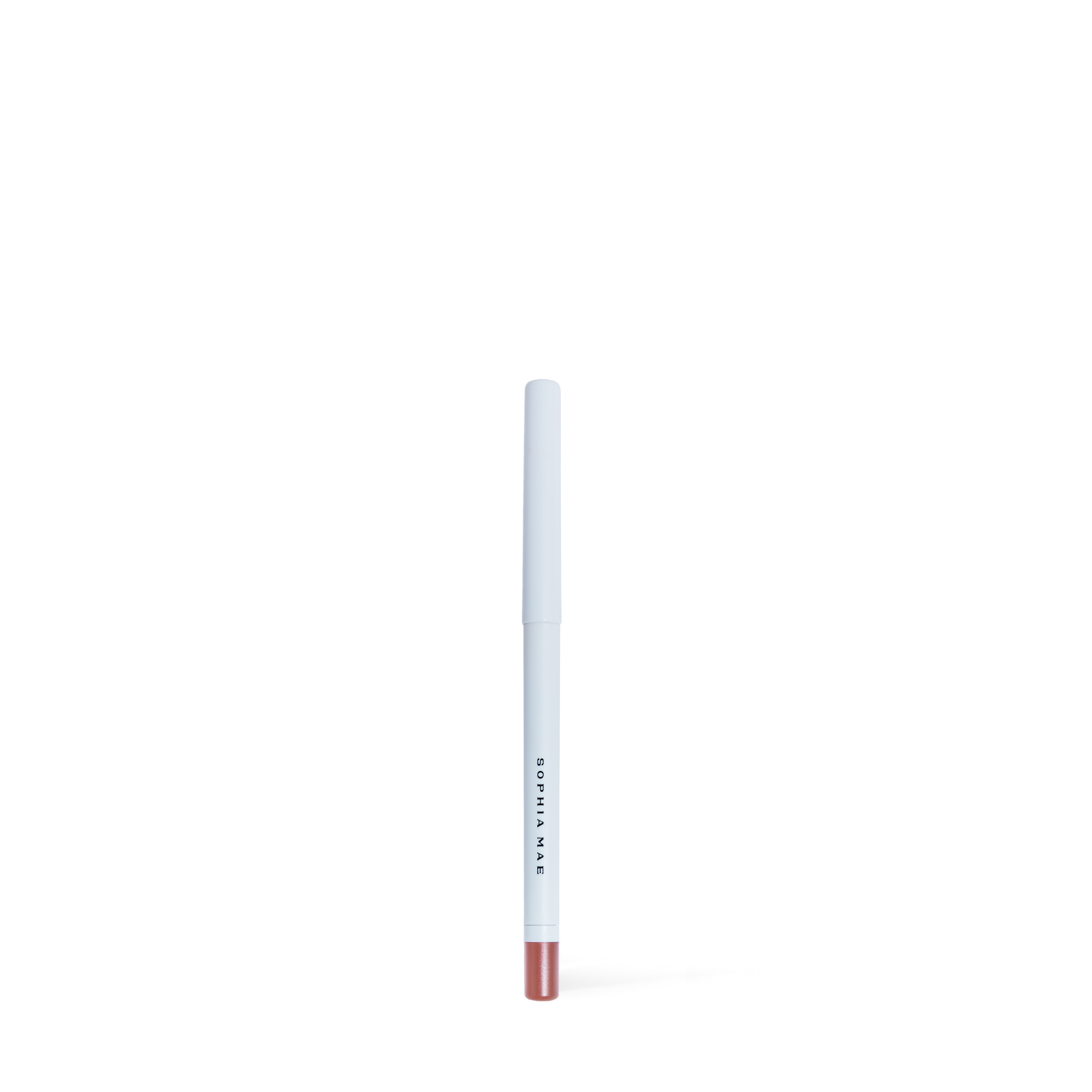 Natural lip liner from SOPHIA MAE in shade warm spice.