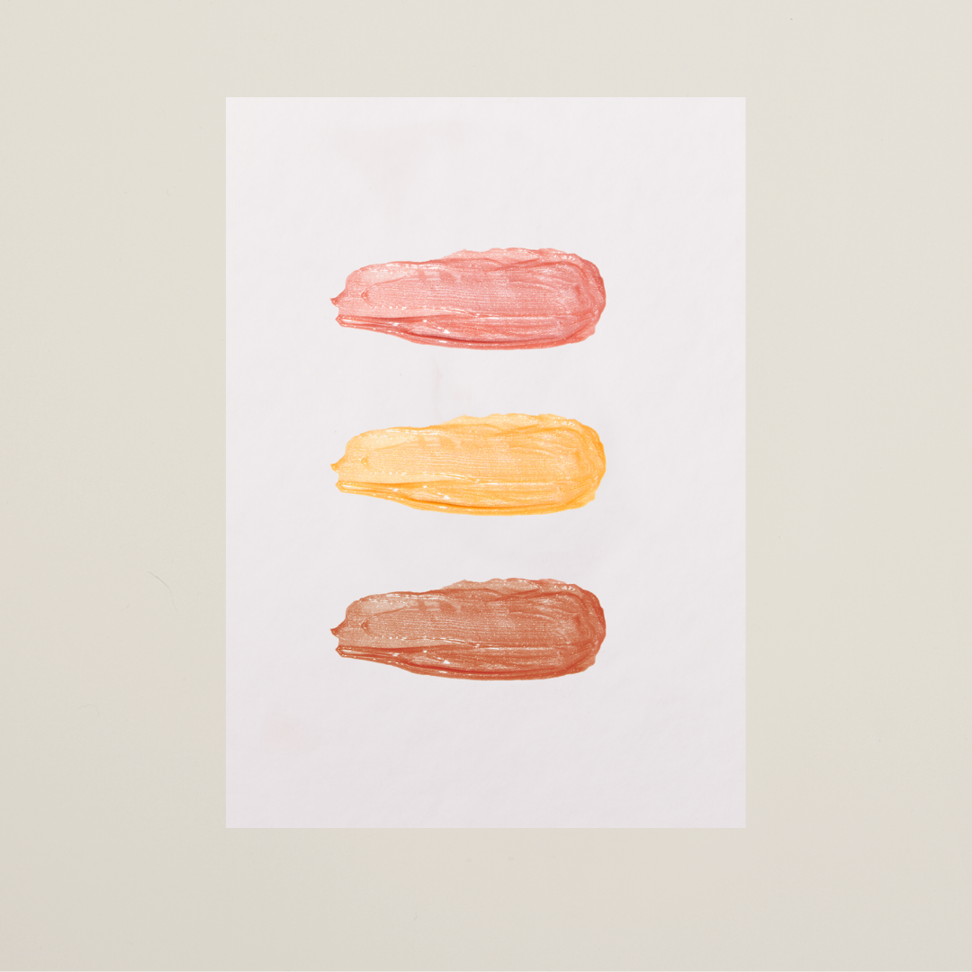 Three lip glosses that last all day.