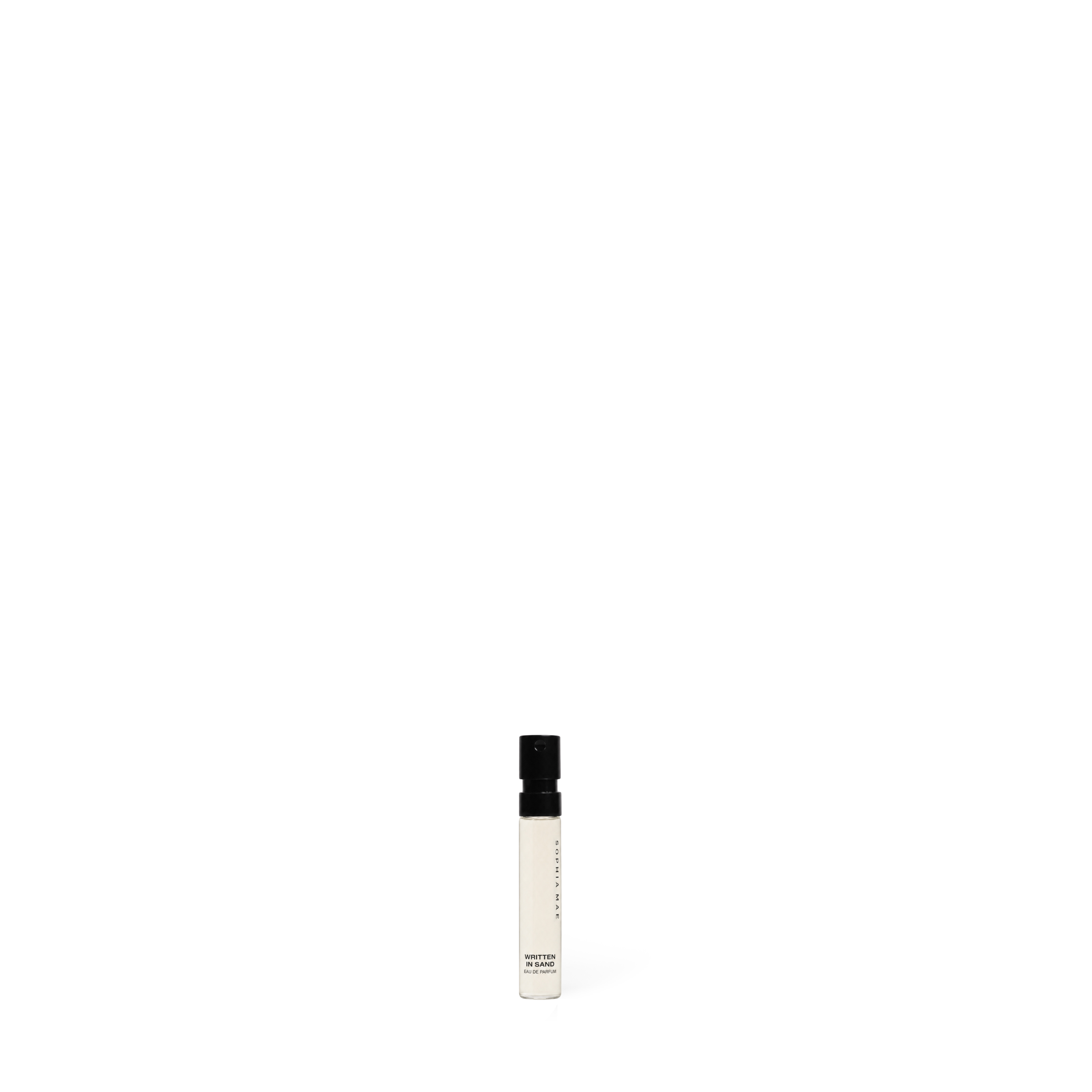 Sample 2 ml Written in Sand eau de parfum SOPHIA MAE flesje.