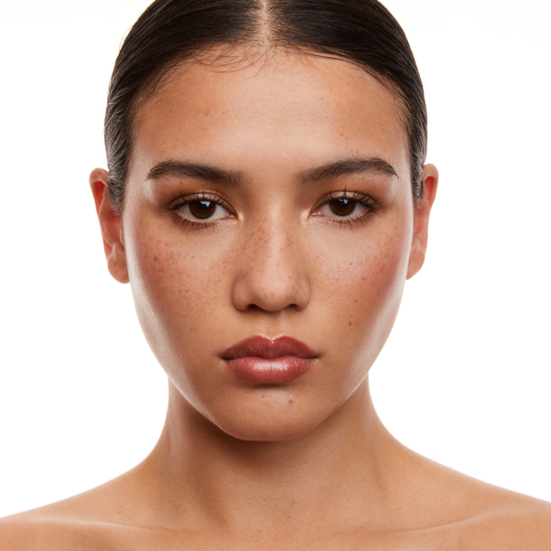 Creamy blush in a deep red hue.