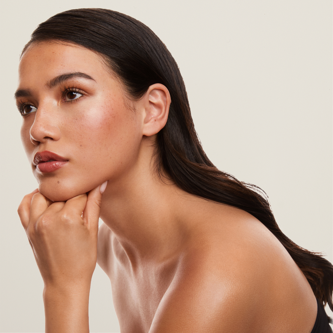 Satin Sheen by SOPHIA MAE – deeply nourishing oil blend for soft skin and lustrous hair, infused with a sun-kissed, elegant fragrance.