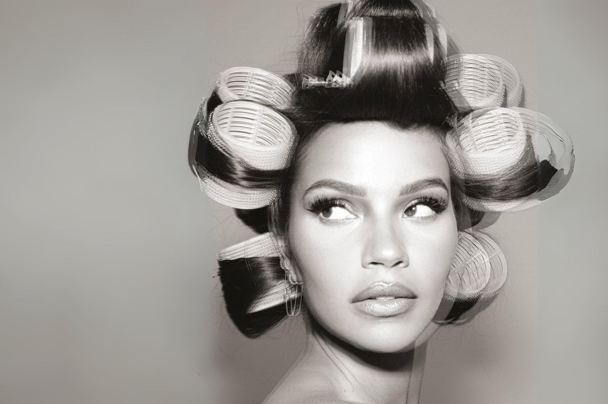 Creaseless Hair Clips & Velcro Hair Rollers SOPHIA MAE for the perfect hair.