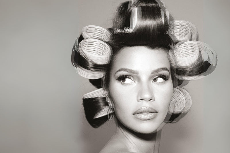 Creaseless Hair Clips & Velcro Hair Rollers SOPHIA MAE for the perfect hair.