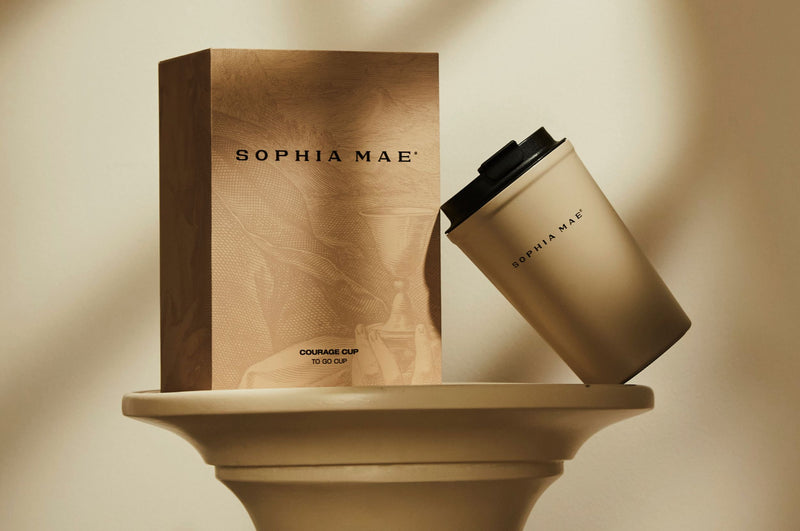 The perfect Travel Mug for on-the-go.