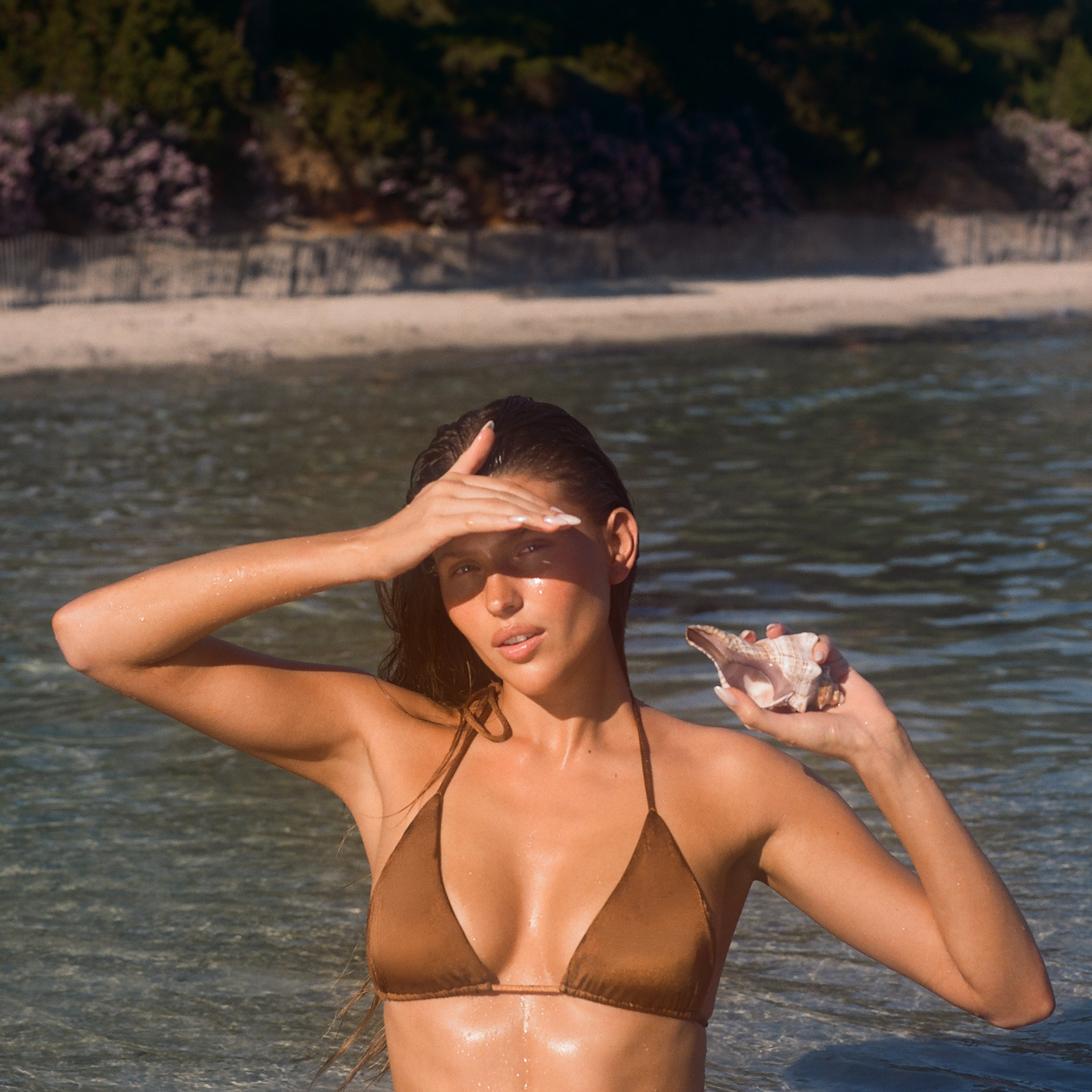Written in Sand fragrance bundle campaign shoot.