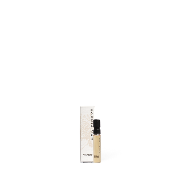 Floral perfume sample SOPHIA MAE.			