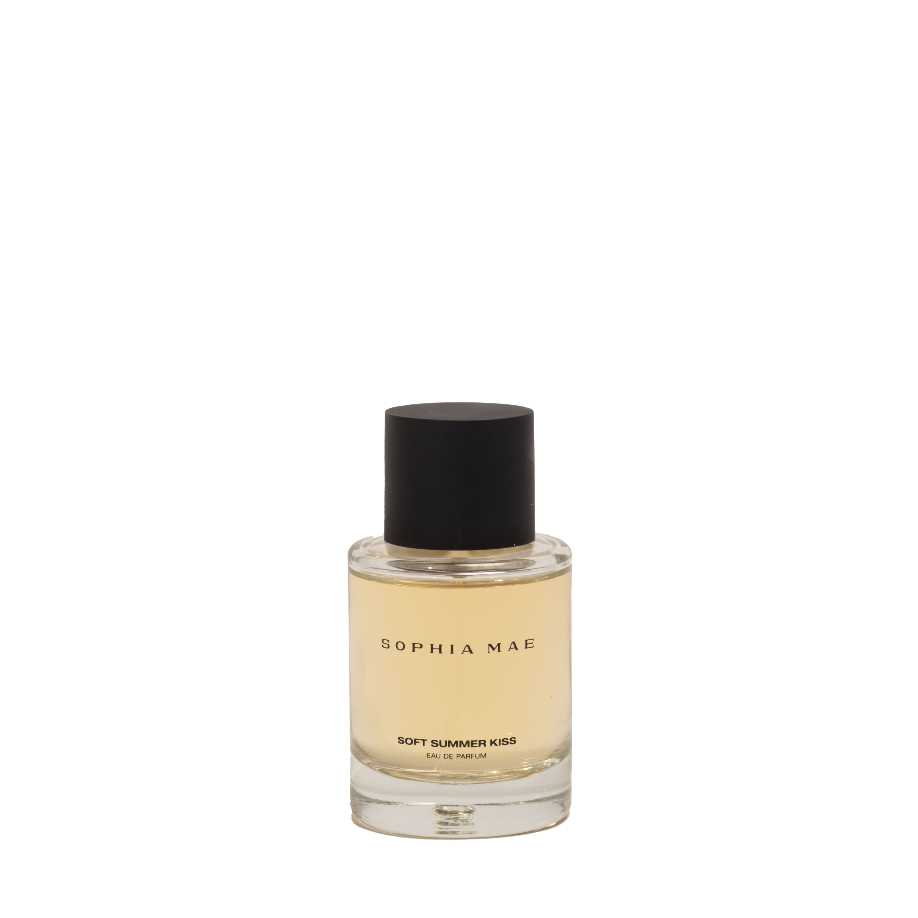 Soft Summer Kiss eau de parfum blends velvet peach, coconut, and vanilla for a radiant, sun-kissed summer scent.