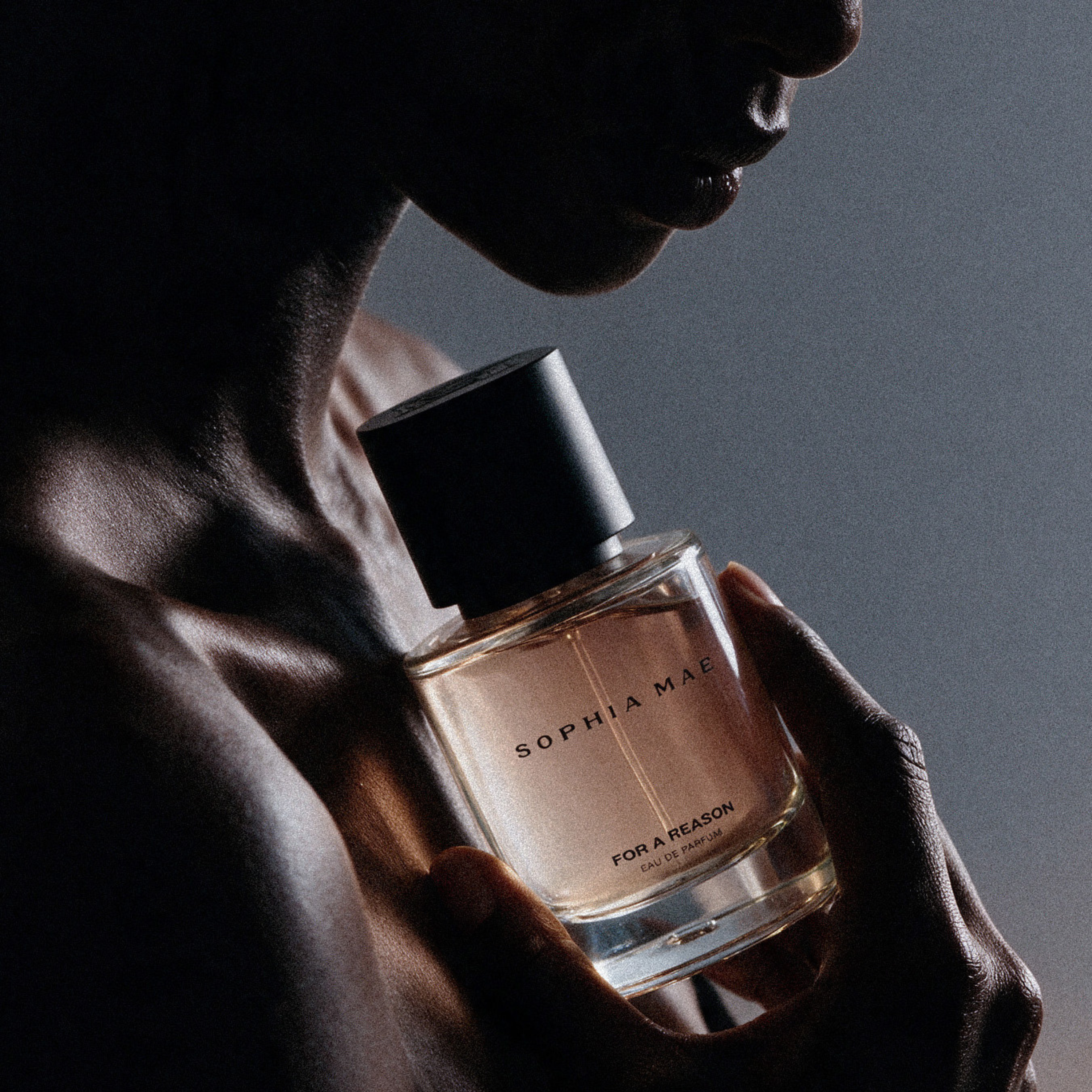 For a Reason eau de parfum SOPHIA MAE Model.