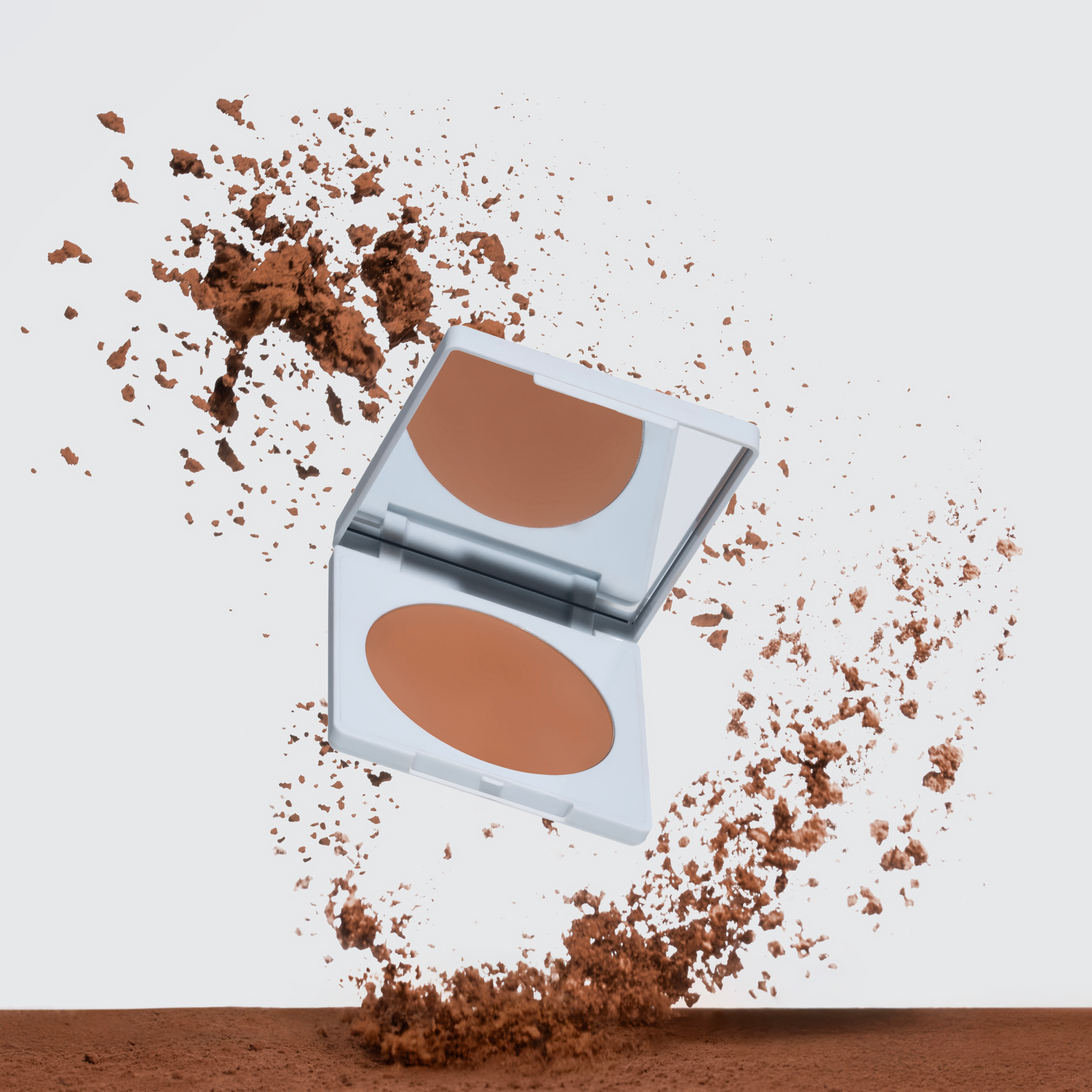 Creamy bronzing powder