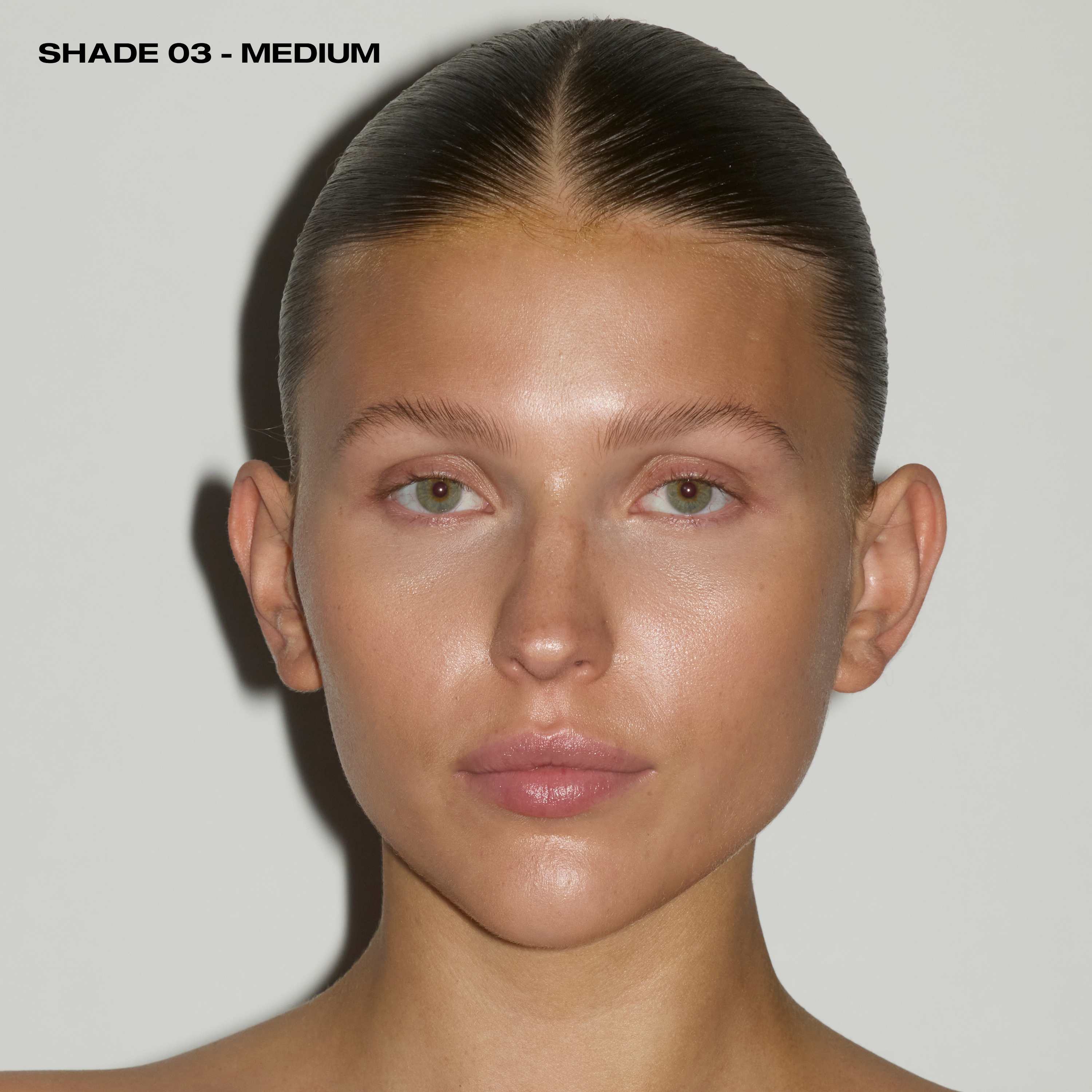 SOPHIA MAE'S Skin Tint shade 03 - Medium on model.