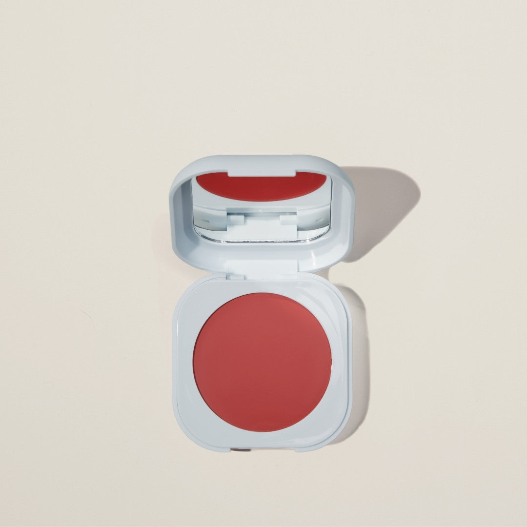 SOPHIA MAE Blissful Blush – creamy, buildable formula for a radiant, long-lasting glow in Burgundy Glow and Satin Rose.