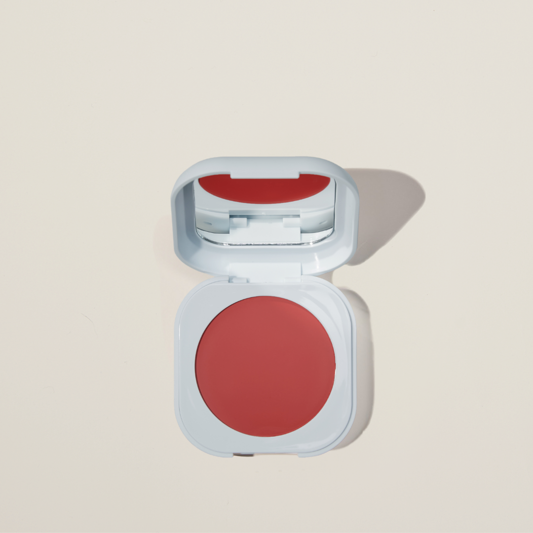 SOPHIA MAE Blissful Blush – creamy, buildable formula for a radiant, long-lasting glow in Burgundy Glow and Satin Rose.