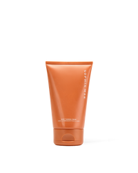 SOPHIA MAE Body Tanning Cream in an orange tube on a packshot for a natural, sun-kissed tan.